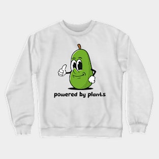 powered by plants Crewneck Sweatshirt